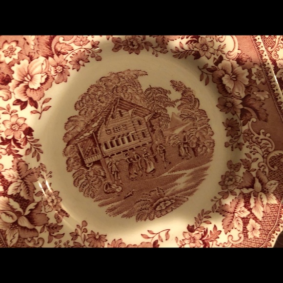 3- Avon Cottage Wedgewood Salad Plates - Picture 9 of 10